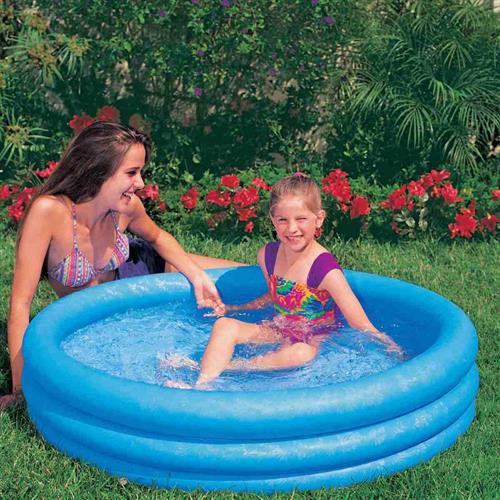 INTEX 59416 PISCINA CRYSTAL BLU PICCOLA CM 114X25
