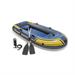 Canotto Gonfiabile Mare 3 Posti 295x137x43h cm e remi Intex