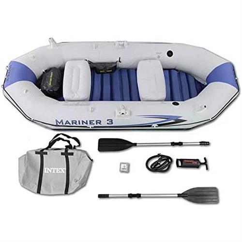 INTEX 68373 - CANOTTO MARINER 3 CON REMI/POMPA CM 297X127X46
