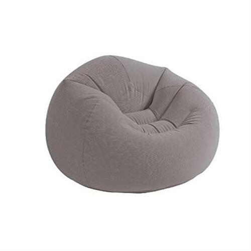 INTEX 68579 - POLTRONA A SACCO GRIGIA CM114X114X71