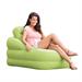 INTEX 68586 - Poltrona gonfiabile 'ACCENT' Verde con schiena