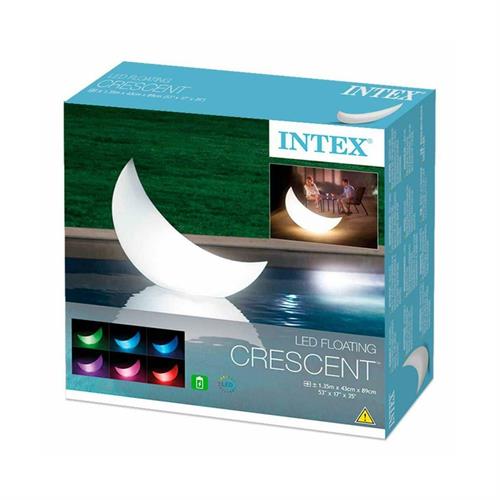 INTEX 68693 - MEZZA LUNA LUMINOSA RICARICABILE