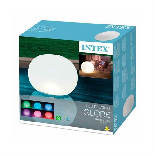 INTEX 68695 PALLONE LUMINOSO RICARICABILE