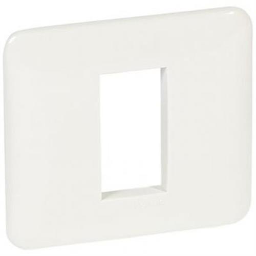 LEGRAND 680530 - PLACCA CROSS IN ABS 1 POSTO 8X8,8CM