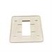 LEGRAND 680530 - PLACCA CROSS IN ABS 1 POSTO 8X8,8CM