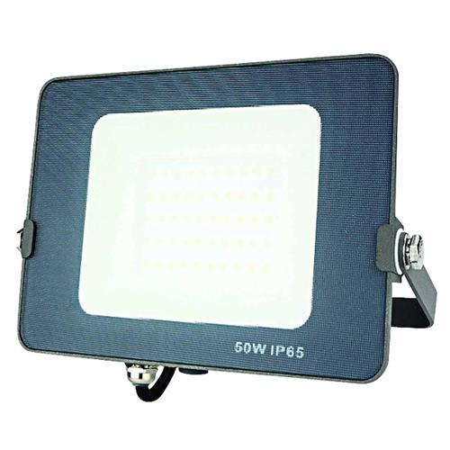 FARETTO SLIM GRIGIO IP65, LED SMD SERIE FA4, 50W, 110°, 4000