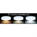 PLAFONIERA A LED ROTONDA TRICOLOR, IP54, 20W, 120°, LM2050,