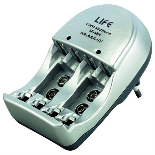 CARICA BATTERIE NI-MH/NI-CD 2CH 100-240V AC 60/50HZ (ADATTO