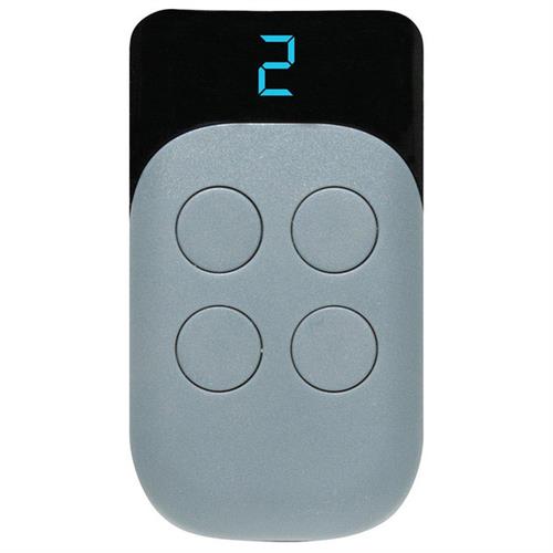 RADIOCOMANDO 2IN1 PER CANCELLO 4 TASTI CON DOPPIA PROGRAMMAZ