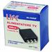 ALIMENTATORE TV SWITCHING 2 USCITE 12V 400MA CONNETTORI F, C