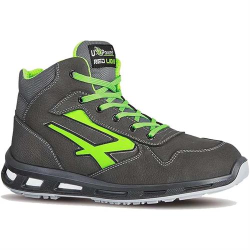 SCARPE ANTINFORTUNISTICHE 'HUMMER' ALTE N.42 PELLE NABUK/NYL