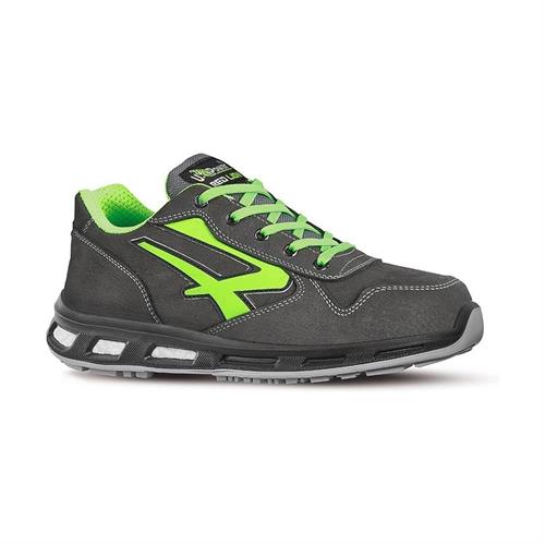 UPOWER SCARPE ANTINFORTUNISTICHE 'YODA' BASSE N.43 PELLE NAB