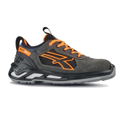 SCARPE ANTINFORTUNISTICA 'RYDER' BASSE N.44 PELLE SCAMOSC./N