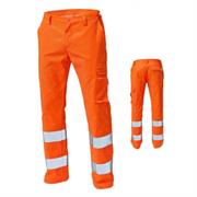 PANTALONE ALTA VISIBILITA' TG. L COTONE/POLIESTERE ARANCIO