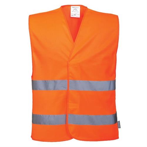 GILET ALTA VISIBILITA' TG. XL ARANCIO