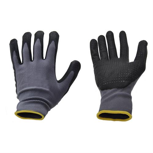 GUANTI NITRILE/NYLON TG.9 PUNTINATI - 'GRIFON'