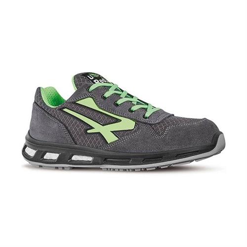 SCARPE ANTINFORTUNISTICHE 'POINT' BASSE N.44 PELLE SCAM./NYL