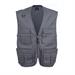 GILET LAVORO 'SUDAN' GRIGIO XL 8 TASCHE+1 GANCIO - NON FODER