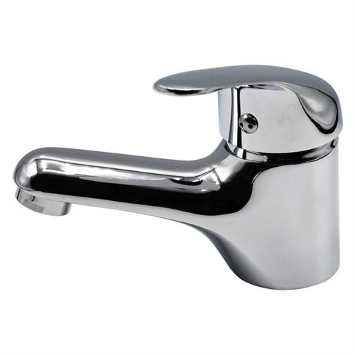 MONOCOMANDO LAVABO URANO CON SCARICO E FINITURA CROMATA