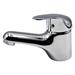MONOCOMANDO LAVABO URANO CON SCARICO E FINITURA CROMATA