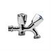RUBINETTO LAVATRICE E LAVASTOVIGLIE MANOPOLE ABS 1/2'X3/4'X3