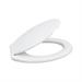 SEDILE WC UNIVERSALE PLASTICA BIANCO 37x47,5CM