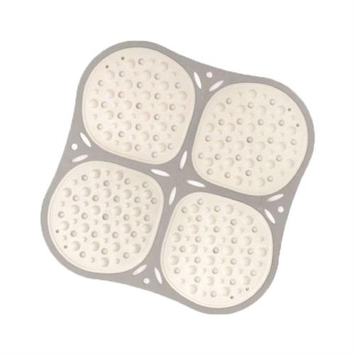 TAPPETO DOCCIA ANTISCIVOLO 'RELAX' CM 53X53