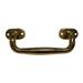 PROMO MANIGLIONE 'GIADA' OTTONE LUCIDO ART.612 240MM