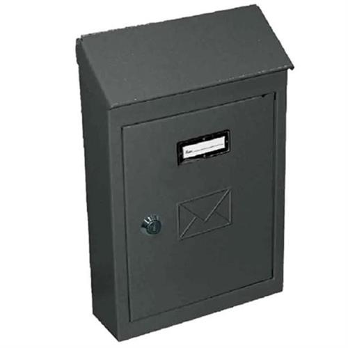 CASSETTA POSTALE 'CT2' ANTRACITE CM18X5XH.20 CON SERRATURA A