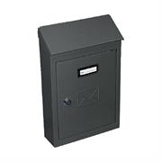 CASSETTA POSTALE 'CT' ANTRACITE CM24X10XH.40 CON SERRATURA C