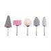 MOLE ABRASIVE CON GAMBO D.6 SERIE 5 PEZZI
