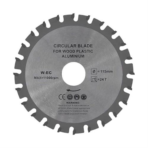 DISCO DA LEGNO '5950' D.115 F.22 - DENTI AL CARBURO DI TUNGS