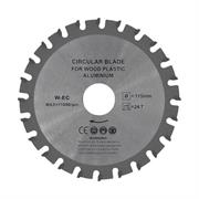 DISCO DA LEGNO '5950' D.115 F.22 - DENTI AL CARBURO DI TUNGS
