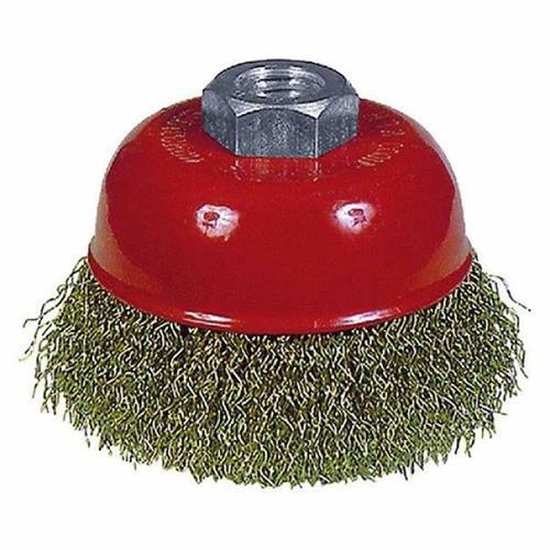 SPAZZOLA PER SMERIGLIATRICE A TAZZA D.150 SP0,30MM F.14 ACCI