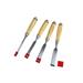 SCALPELLI PER LEGNO SERIE 4 PEZZI CON MANICO IN LEGNO 'EXTRA