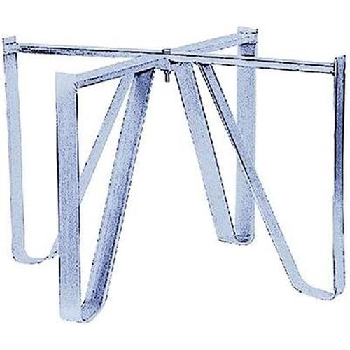 PIEDISTALLO PER BOTTI ALIMENTI ZINCATO D.65 X LT.200/300 H30