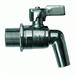 RUBINETTO A SFERA 1' INOX CON LEVA