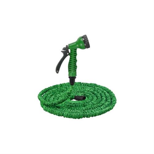 TUBO DA GIARDINO CON VALVOLA ESPANDIBILE E PISTOLA (2,5-7,5