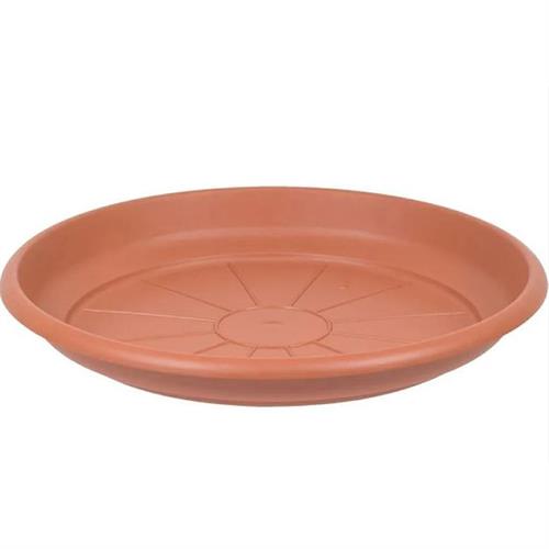 SOTTOVASO D.30 IN PVC TERRACOTTA X VASO D.35 'I.C.S.'