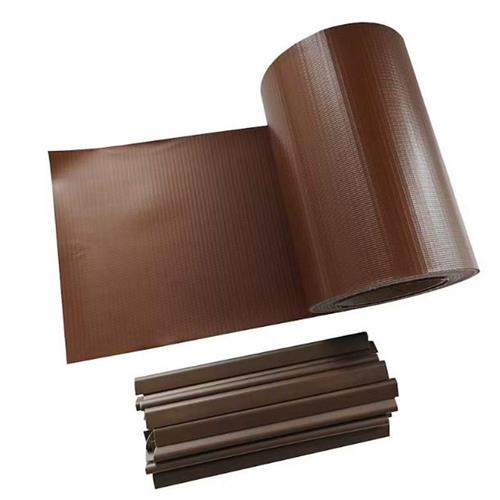 FASCIA FRANGIVISTA IN PVC CM19X35MT MARRONE