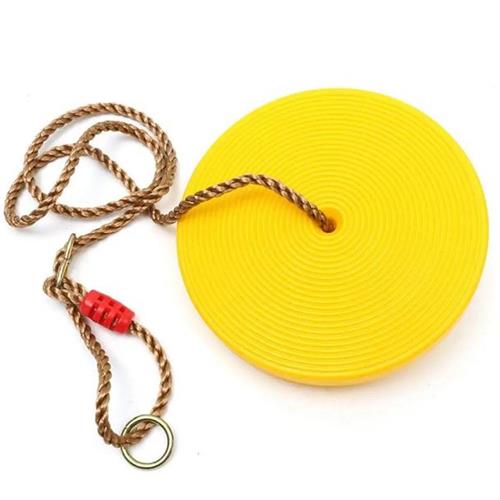 ALTALENA A DISCO GIALLA DIAM. 28CM PORTATA MAX 40 KG