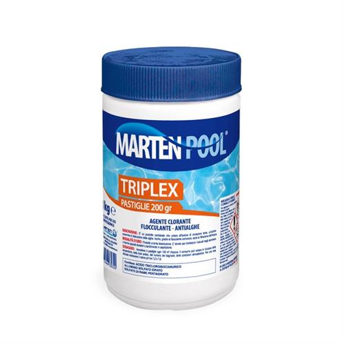 PASTIGLIE TRIPLEX KG 1 SOLUBILI DA 200GR X PISCINE