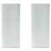 UMIDIFICATORE BIANCO PER TERMOSIFONE MM200X85X37 (2 PEZZI)