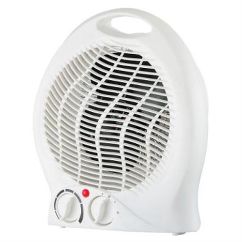 TERMOVENTILATORE PORTATILE 2000W 2 SELEZ. CON TERMOSTATO REG