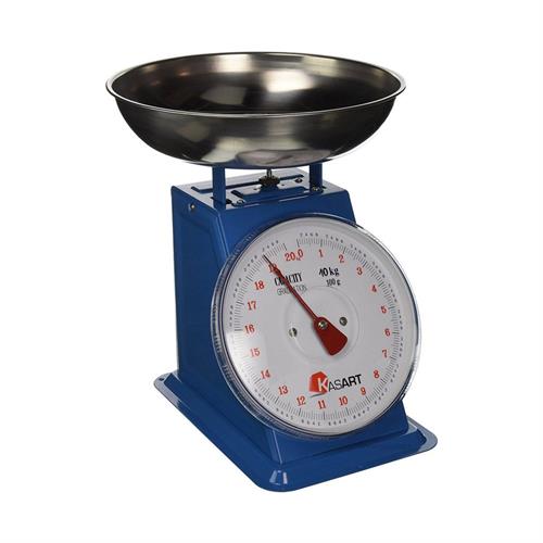 Bilancia da cucina - 10 kg di portata - Piatto rotondo 25 cm
