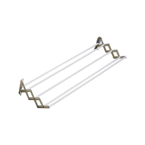 STENDIBIANCHERIA A PARETE MT5 CM.50X100 ACCIAIO PLASTIFICATO