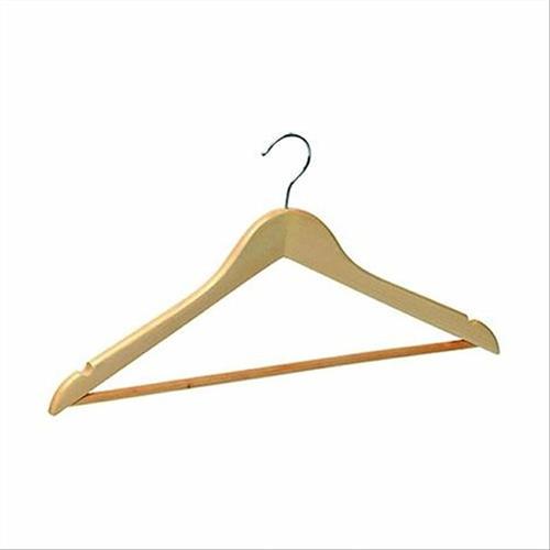 GRUCCIA APPENDIABITI CF.4 PZ CM 43 CORPO LEGNO GANCIO METALL