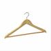 GRUCCIA APPENDIABITI CF.4 PZ CM 43 CORPO LEGNO GANCIO METALL