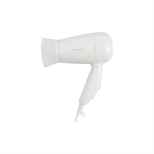 ASCIUGACAPELLI DA VIAGGIO 1200W BIANCO - 2 VELOC. CON MANICO