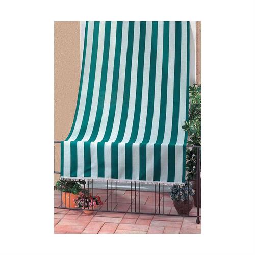 TENDA SOLE PER SORMONTO 140X250CM BIANCO/VERDE IN COTONE '18